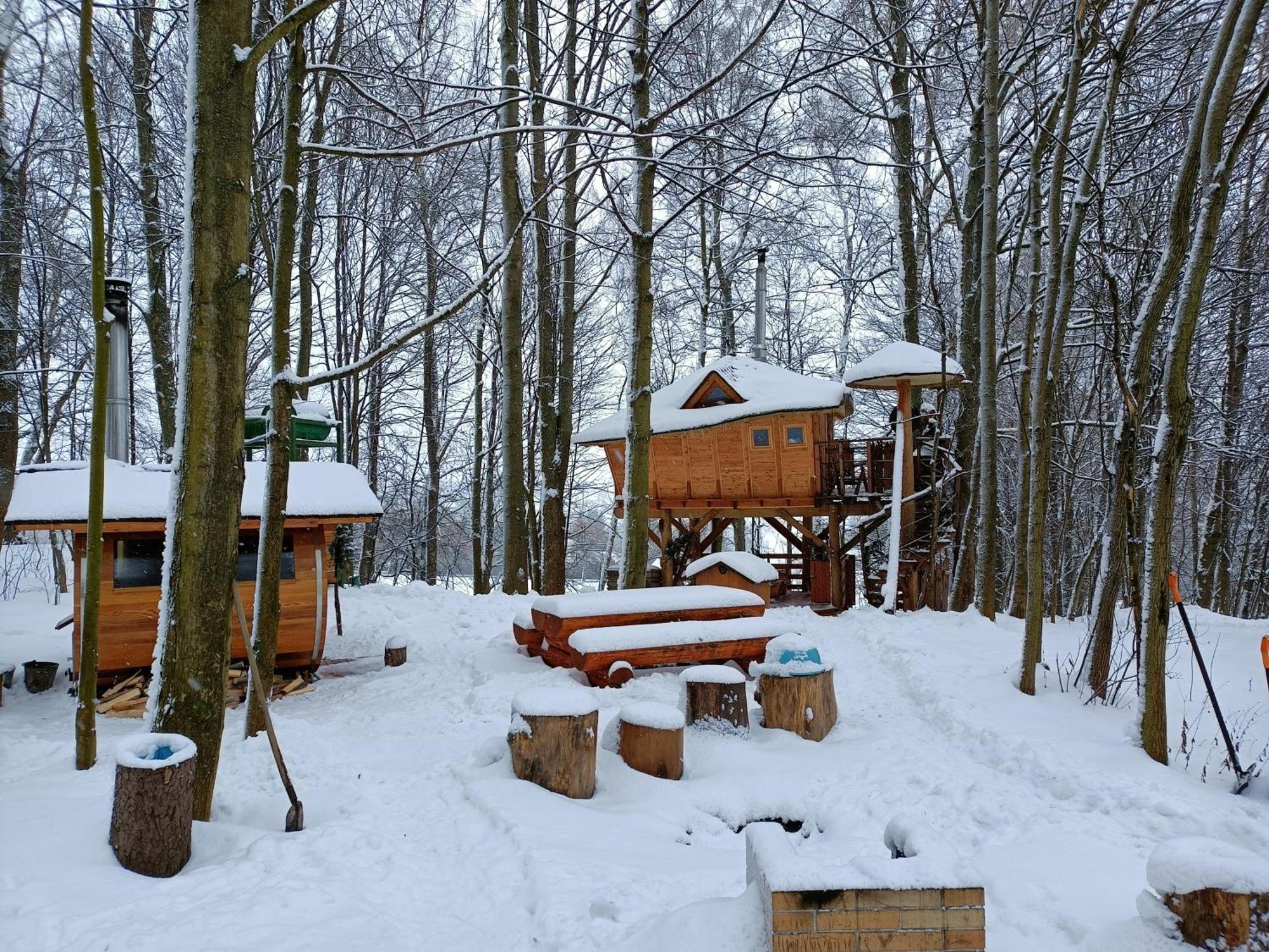 Treehouses Sněžník Dolní Morava Exterior foto